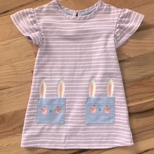 Girls bunny dress